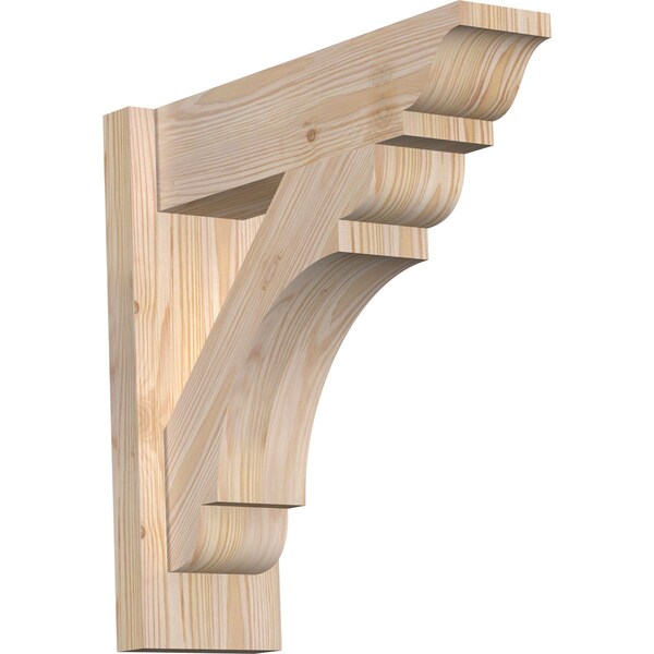 Ekena Millwork Olympic Smooth Traditional Outlooker, Douglas Fir, 5 1/2"W x 18"D x 18"H OUT06X18X18OLY01SDF - main